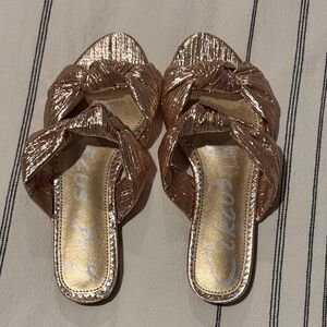 Circus by Sam Edelman Metallic Gold Sandals